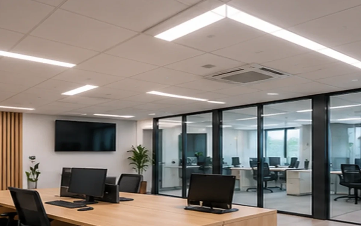 Aménagement électrique d'espaces professionnels